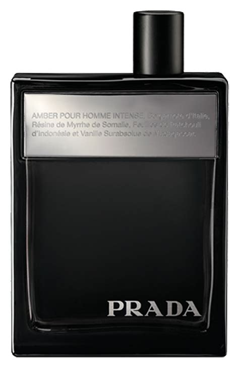 prada amber geruch|prada intense amber pour homme.